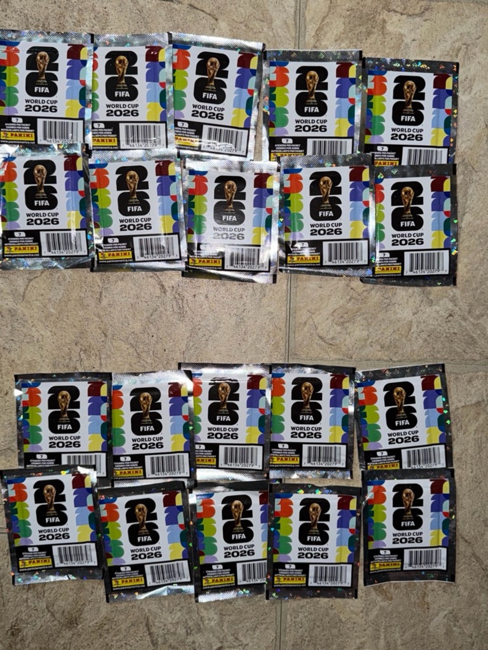 Panini FIFA World Cup 2026 Collector Sticker Pack - Multicolor